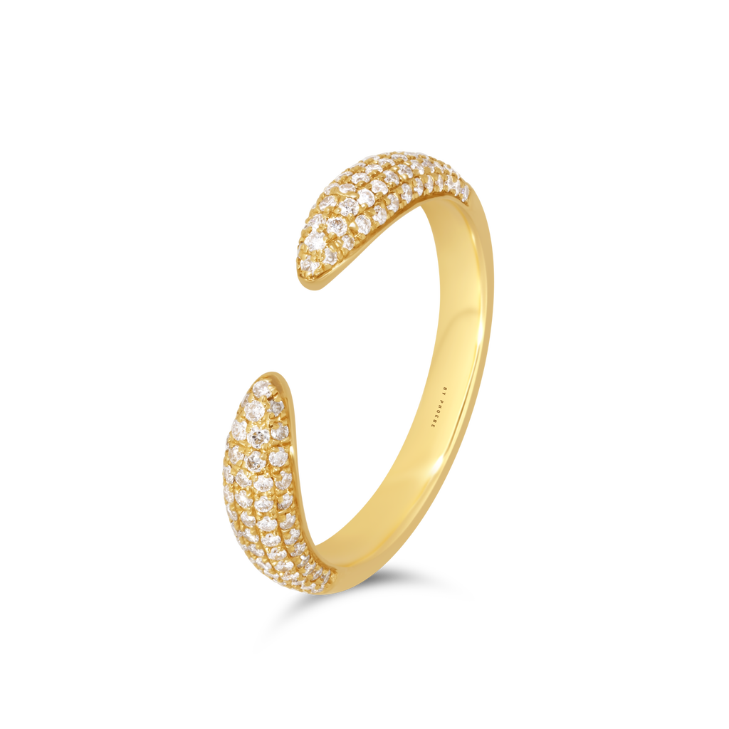 BAGUE VAILLANCE SERTIE