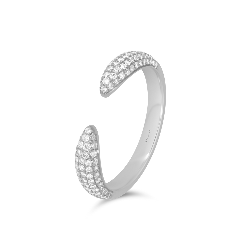 BAGUE VAILLANCE SERTIE