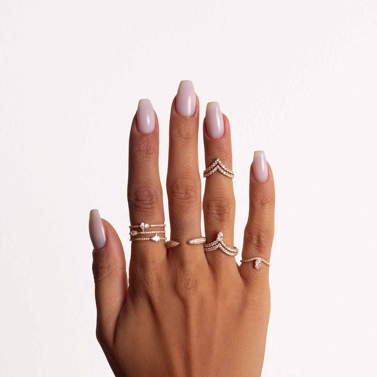 Achat Bague Pandora People ribambelle de cœurs en argent, taille 54 Achat Bague Pandora People ribambelle de cœurs en argent, taille 54